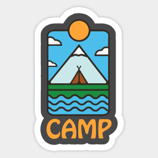 CAMP Sticker